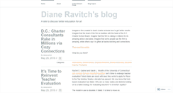 Desktop Screenshot of dianeravitch.net